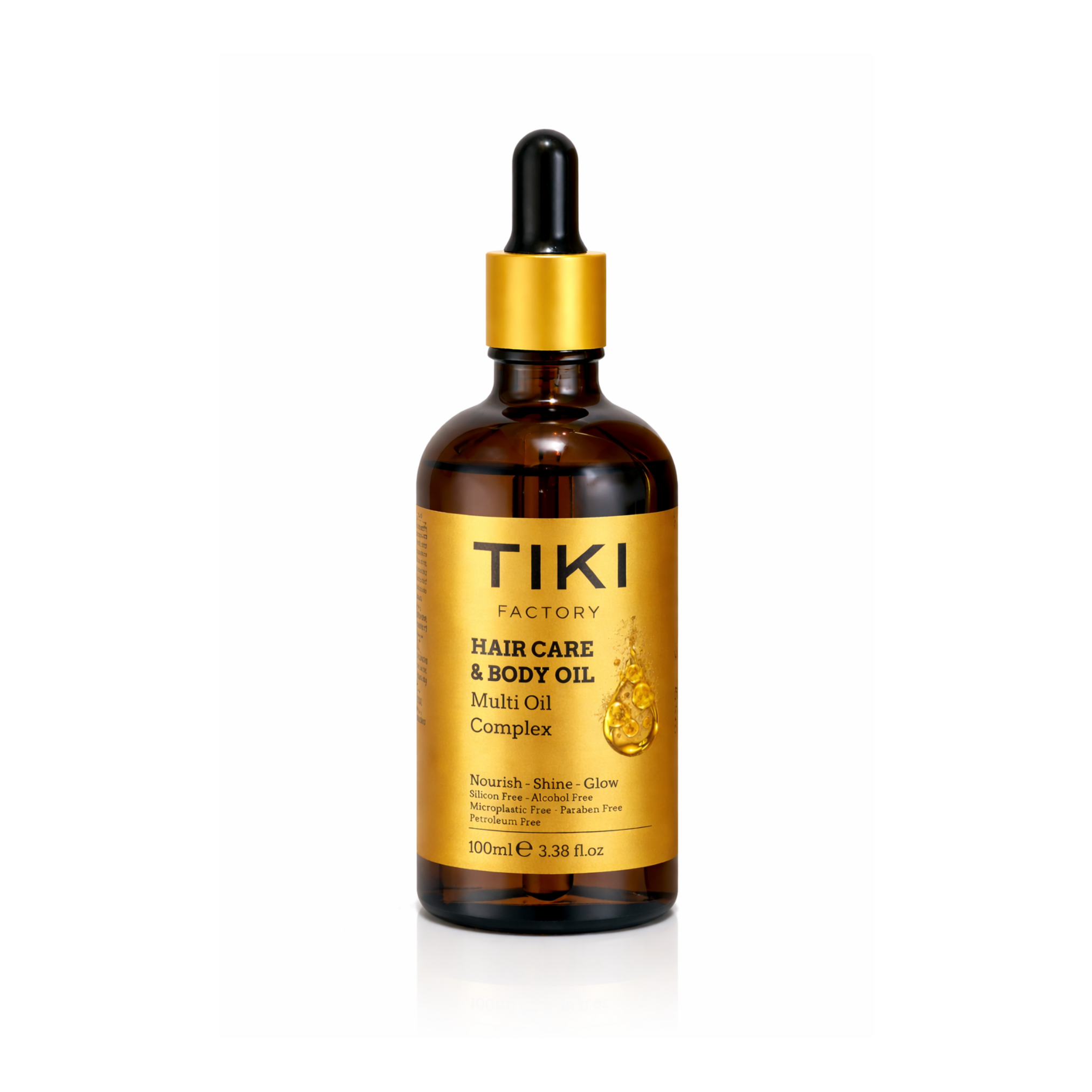 TIKI FACTORY HAIR & BODY OIL 100ML