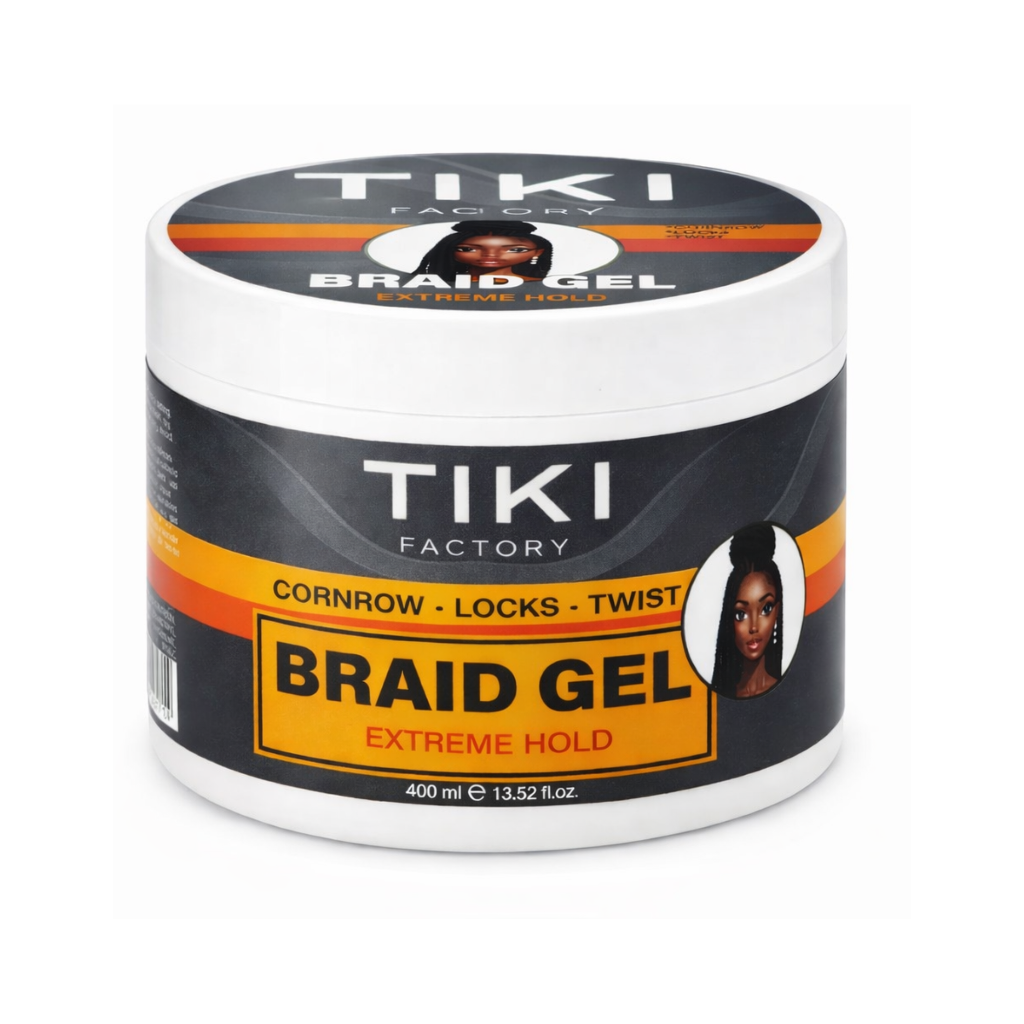 TIKI FACTORY HAIR BRADING GEL 400ML