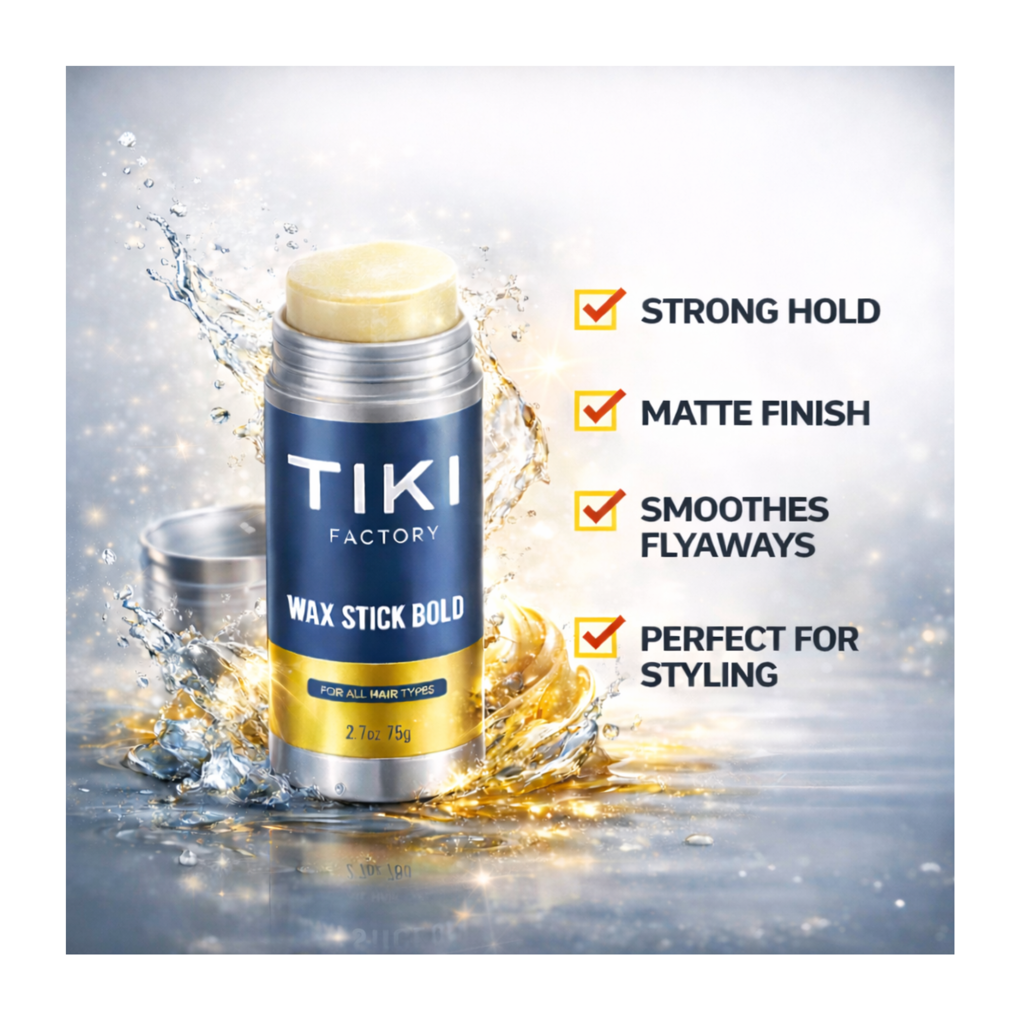 TIKI FACTORY WAX STICK 2.7OZ