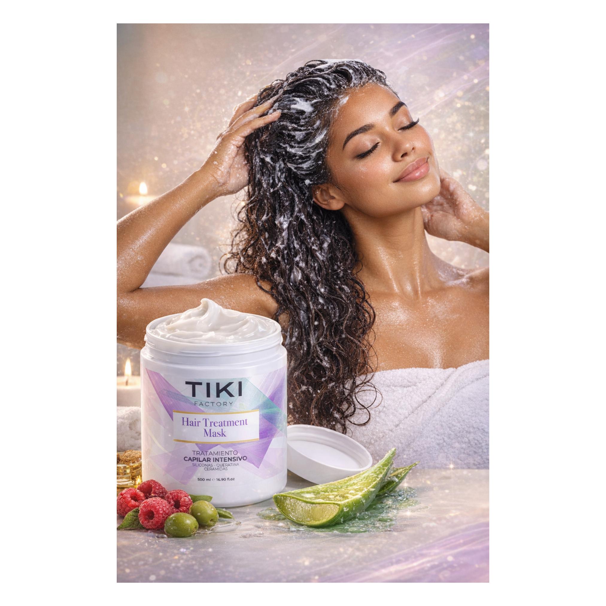 TIKI FACTORY HAIR TREATMENT MASK 500ML